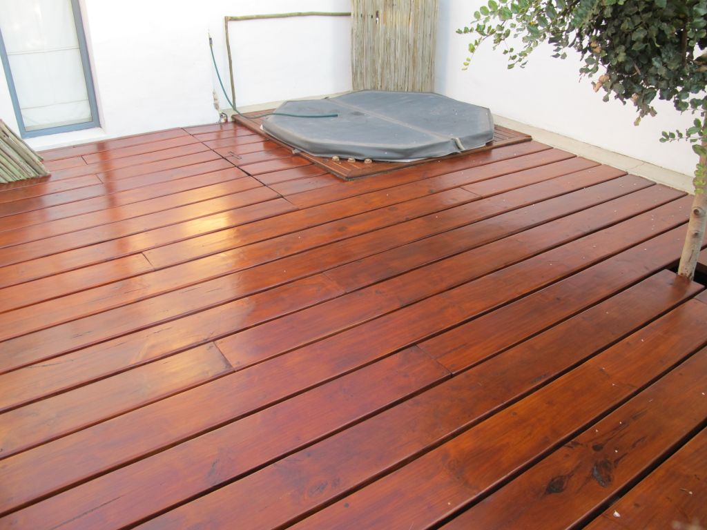 Deck completed
